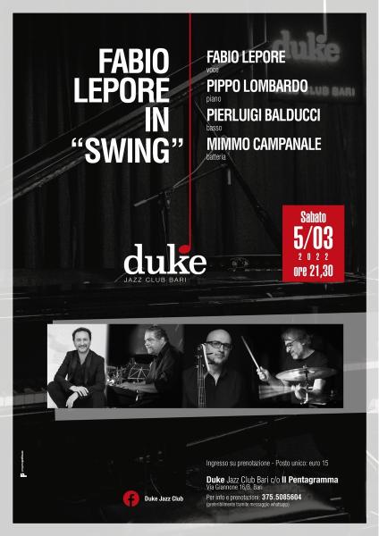 “Fabio Lepore in ‘Swing’”