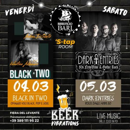 ROCK ANNI 80 live al BIRRIFICIO BARI
