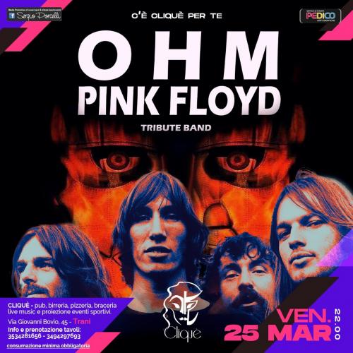 OHM PINK FLOYD Tribute live a Trani