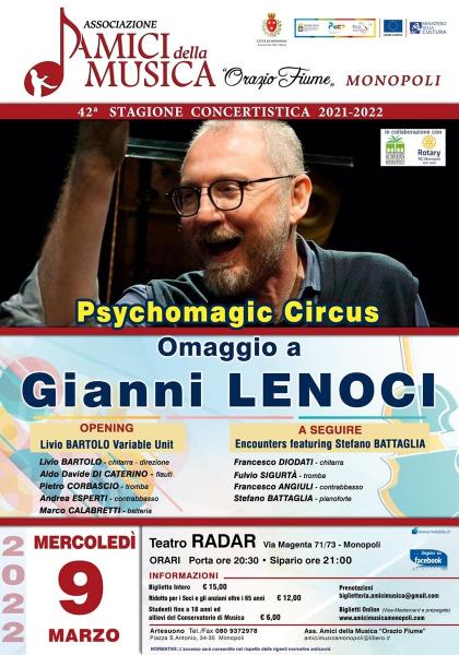Omaggio a Gianni Lenoci