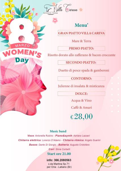 Festa della Donna con la 8 Marzo Band