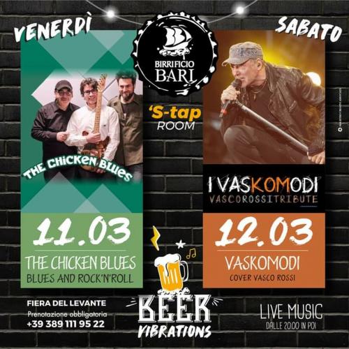 I VASKOMODI live al BIRRIFICIO BARI