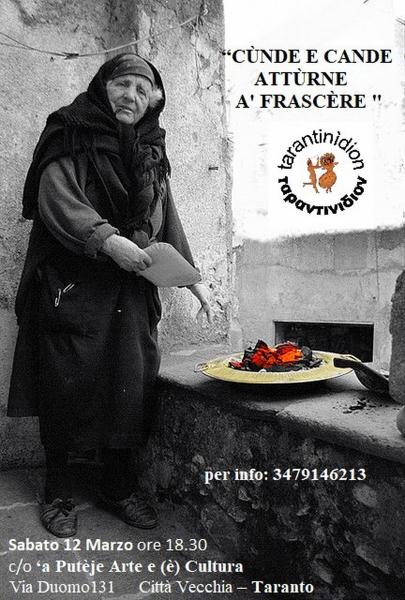 “CÙNDE E CANDE ATTÙRNE A' FRASCÈRE – Racconti musicati”