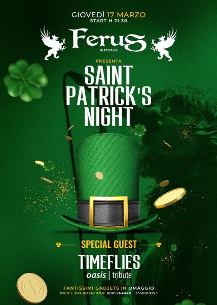 S. Patrick's Day al FERUS - Oasis tribute live