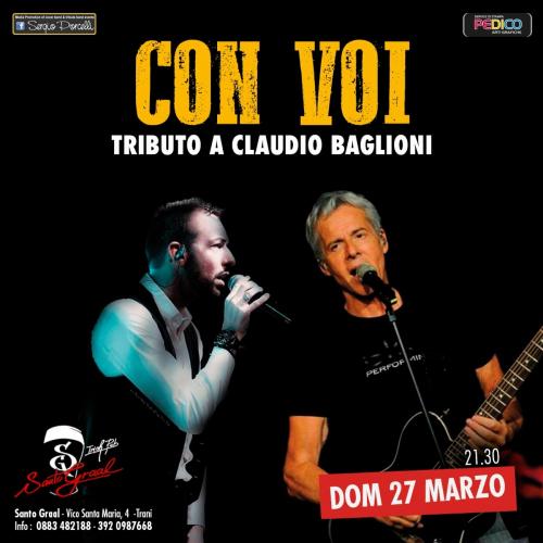 CON VOI Tributo A Baglioni live a Trani