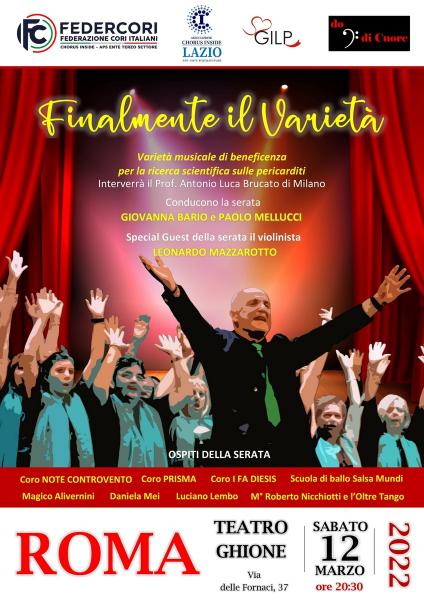 "Finalemnte il Varietà", spettacolo solidale per la ricerca sulle pericarditi