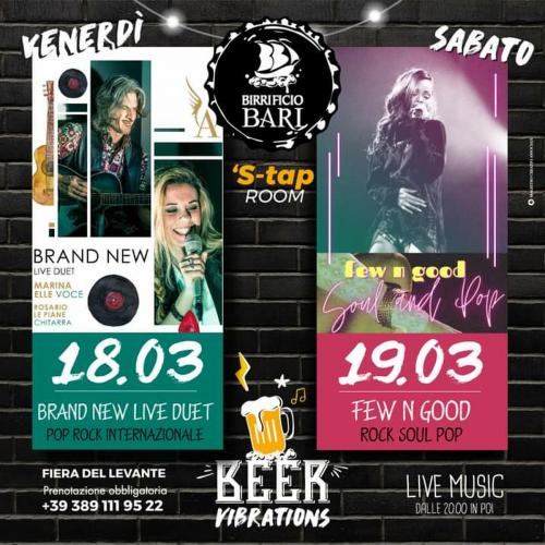FEW N GOOD live al BIRRIFICIO BARI