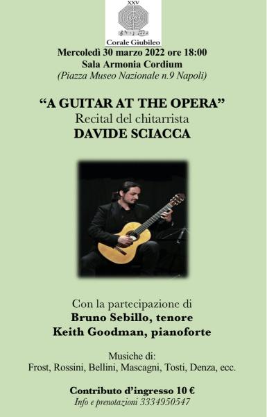 “A guitar at the opera”