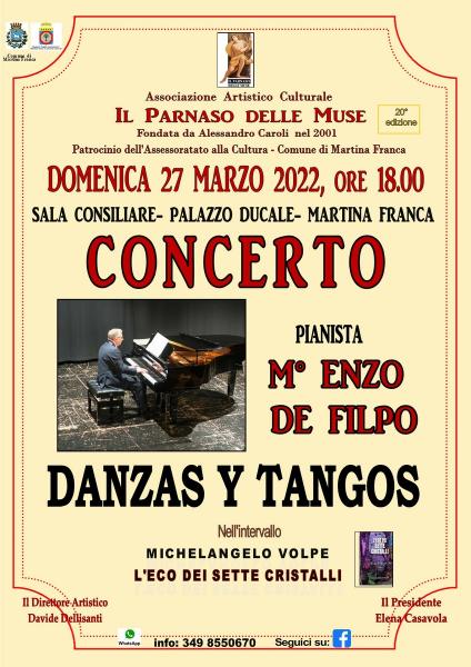 CONCERTO PIANISTICO - DANZAS Y TANGOS