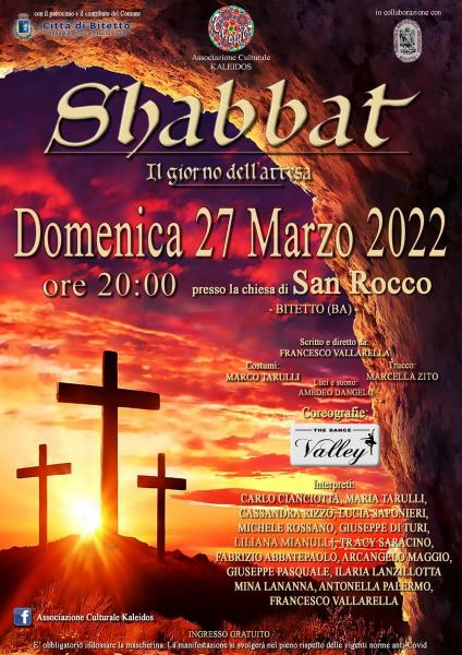 SHABBAT,il giorno dell'attesa