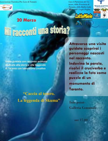 Laboratorio mi racconti una storia? La leggenda di Skuma