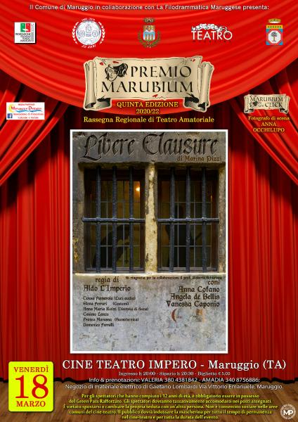 LIBERE CLAUSURE Compagnia Teatrale La Cricca