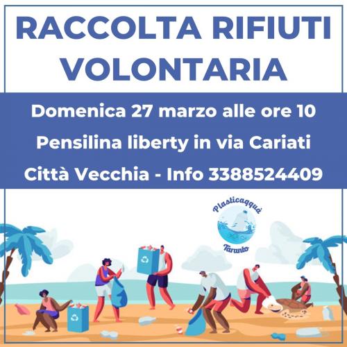 Raccolta rifiuti volontaria di Plasticaqquà