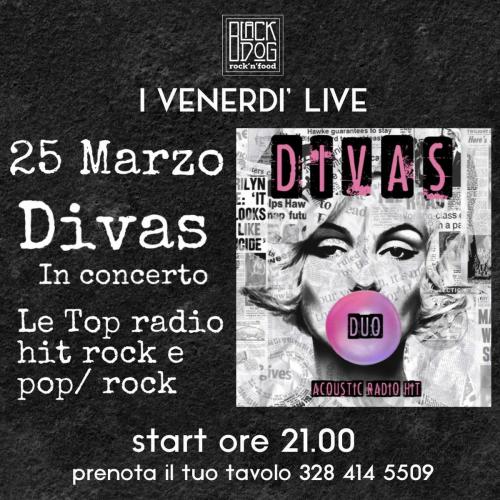 Divas live al Black Dog