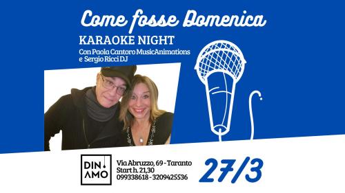 Come fosse Domenica - Karaoke Night