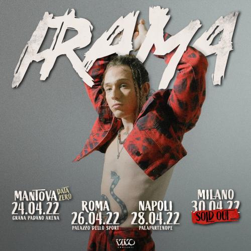 Irama live a Roma