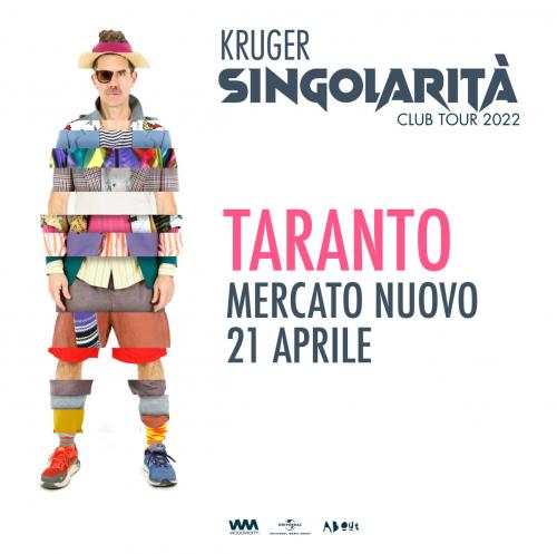 KRUGER | Singolarità Club Tour 2022