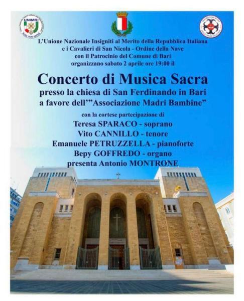 CONCERTO DI MUSICA SACRA