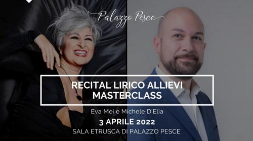 Recital lirico Allievi Masterclass Mei D’Elia