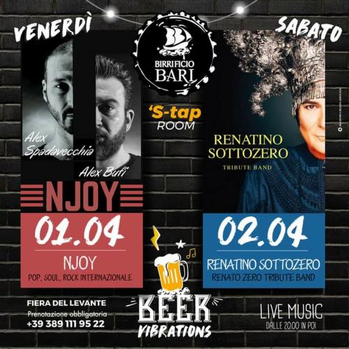 RENATINO SOTTO ZERO live al BIRRIFICIO BARI