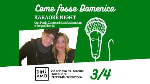 Come fosse Domenica - Karaoke Night