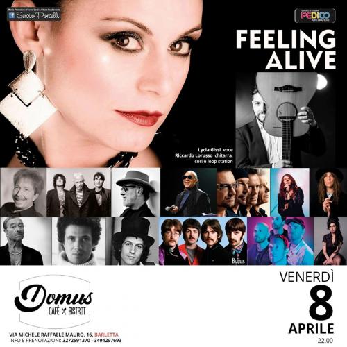 FEELING ALIVE - Lycia Gissi live al Domus Barletta
