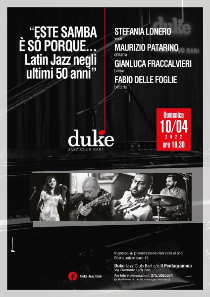 “Este samba è só porque…Latin Jazz negli ultimi 50 anni”
