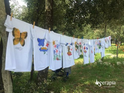 T-shirt bugs&flowers