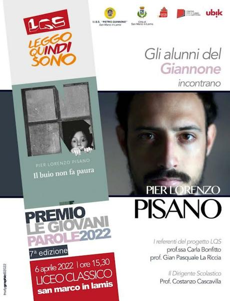 A Leggo QuINDI Sono, Pier Lorenzo Pisano