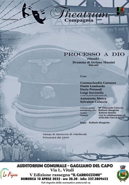 "Processo a Dio" di Stefano Massini