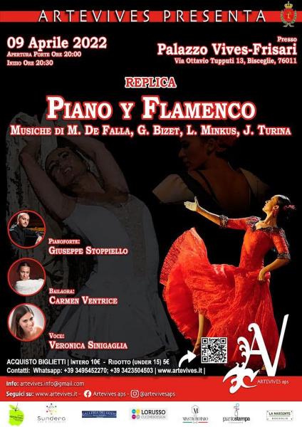 ArteVives, a grande richiesta la replica di Piano y Flamenco
