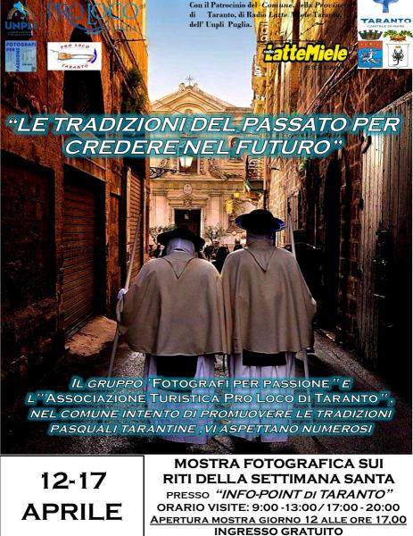 Mostra fotografica sulla Settimana Santa a Taranto