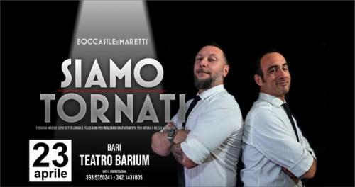 Boccasile&Maretti "SIAMO TORNATI"
