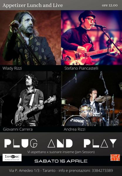 Plug and Play live + Live Cocking: Roberto Izzo