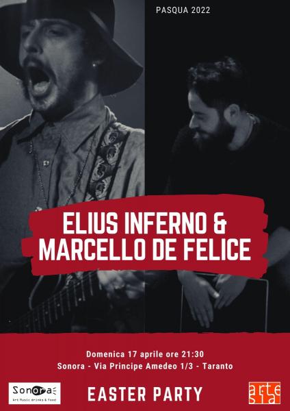Il blues sanguigno di Elius Inferno & Marcello De Felice Live
