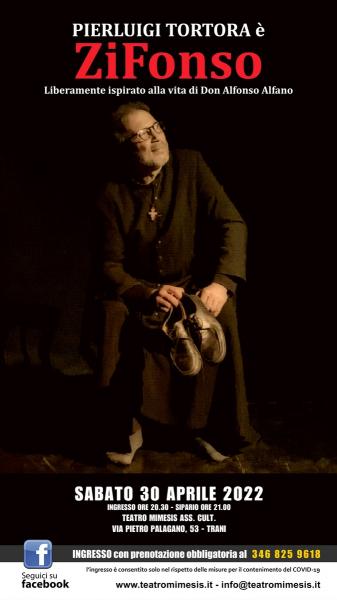 TEATRO: ZiFonso di e con Pierluigi Tortora