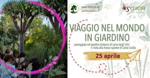 Viaggio nel mondo in giardino: 25 aprile