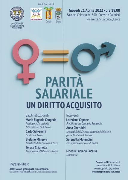 PARITA' SALARIALE - UN DIRITTO ACQUISITO