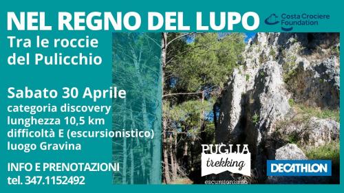 NEL REGNO DEL LUPO Trekking tra le roccie del Pulicchio
