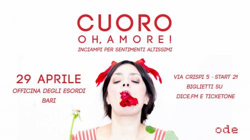 "Cuoro - Oh, Amore! Inciampi per sentimenti altissimi", Gioia Salvatori in scena a Bari