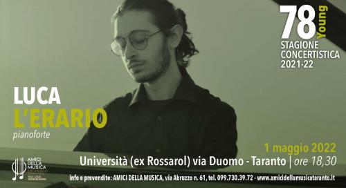 recital di LUCA L'ERARIO