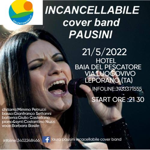 CENA SPETTACOLO ALLA BAIA DEL PESCATORE COVERBAND LAURA PAUSINI
