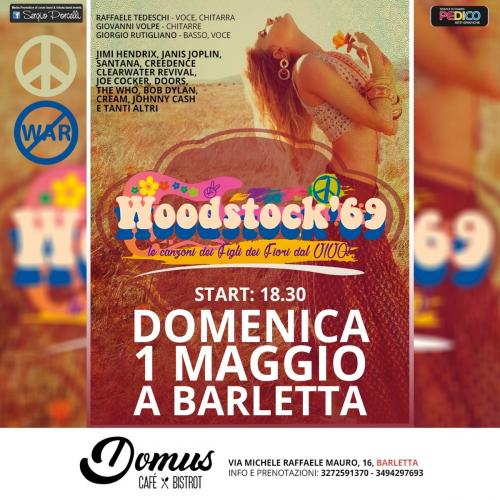 Woodstock '69 - the band live trio 1 Maggio Barletta Domus
