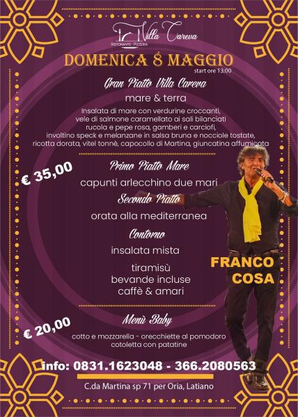 Pranzo Spettacolo con Franco Cosa
