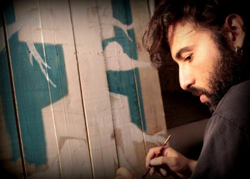 GIANLE ½ LAMETÀ. L’illustratore e muralista salentino ospite di "Attacchi d'arte"