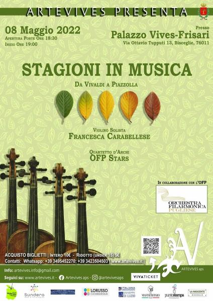 STAGIONI IN MUSICA da Vivaldi a Piazzolla
