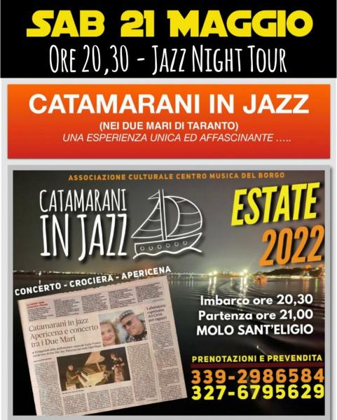 Catamarani In Jazz nei 2 Mari