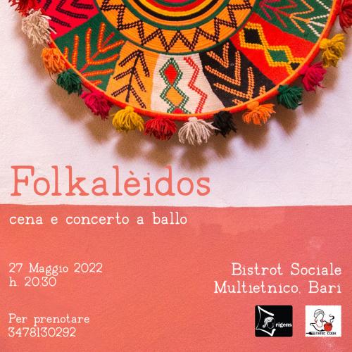 Folkaléidos Live presso l'Ethnic Cook bistrot