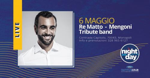 Re Matto tribute band Mengoni in concerto