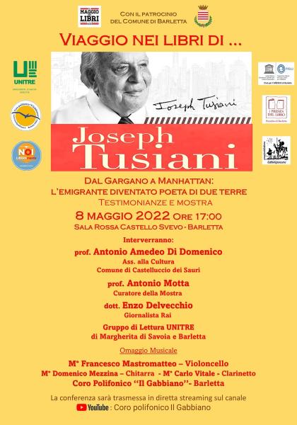 Viaggio nei libri di Joseph Tusiani